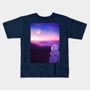 Perseid Meteor Shower Kids T-Shirt